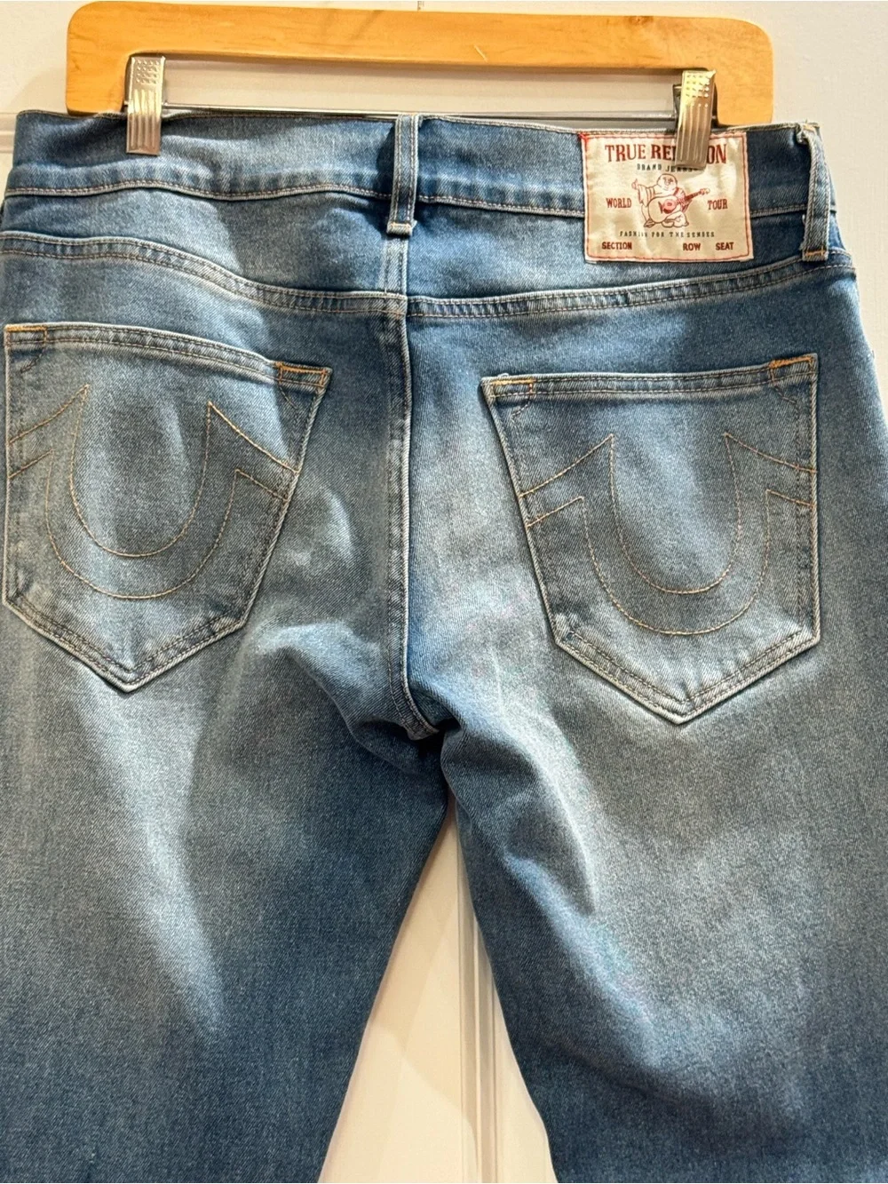 True Religion Geno Relaxed Slim Men's Blue Denim Jeans Sz. 30